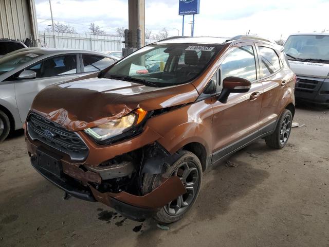 MAJ6P1CL9JC245564 - 2018 FORD ECOSPORT SES MAROON photo 1