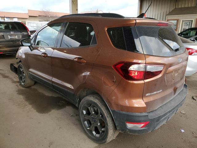 MAJ6P1CL9JC245564 - 2018 FORD ECOSPORT SES MAROON photo 2