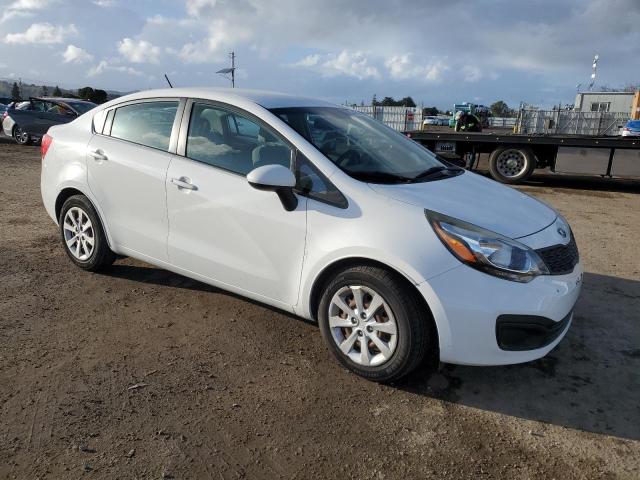 KNADM4A34F6527712 - 2015 KIA RIO LX WHITE photo 4