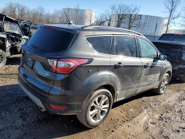 1FMCU9HD1JUB01793 - 2018 FORD ESCAPE SEL GRAY photo 3