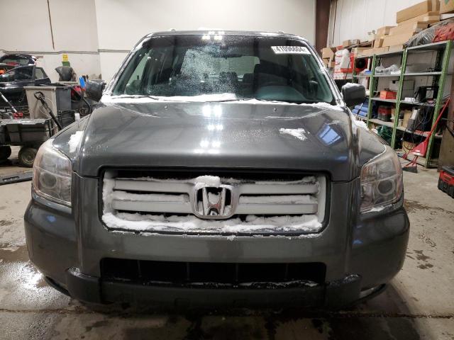 2HKYF18557H003366 - 2007 HONDA PILOT EXL GRAY photo 5