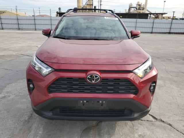 2T3A1RFV9PW349849 - 2023 TOYOTA RAV4 XLE PREMIUM RED photo 5