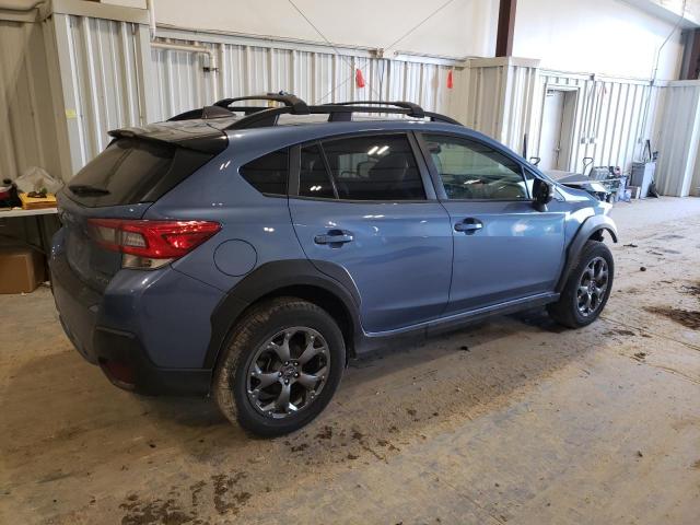 JF2GTHSC0MH680809 - 2021 SUBARU CROSSTREK SPORT BLUE photo 3