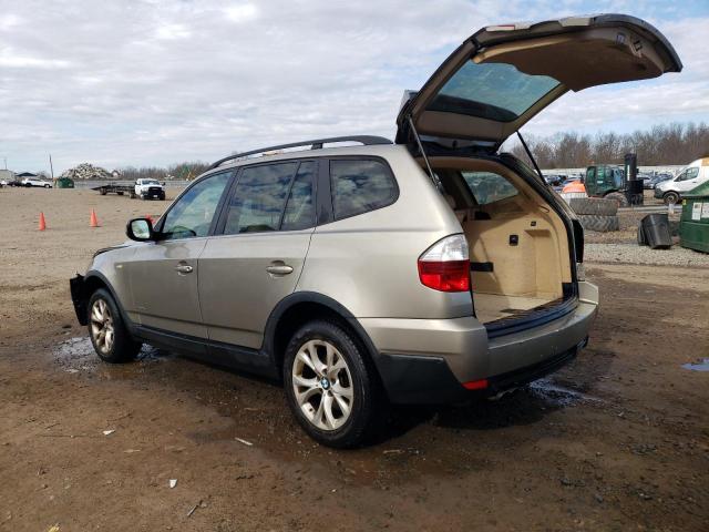 WBXPC9C40AWJ34775 - 2010 BMW X3 XDRIVE30I TAN photo 2