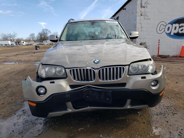 WBXPC9C40AWJ34775 - 2010 BMW X3 XDRIVE30I TAN photo 5