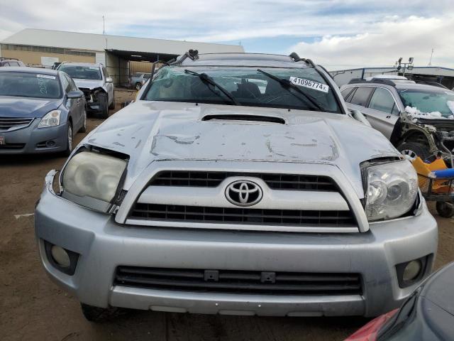 JTEBU14R08K030607 - 2008 TOYOTA 4RUNNER SR5 SILVER photo 5