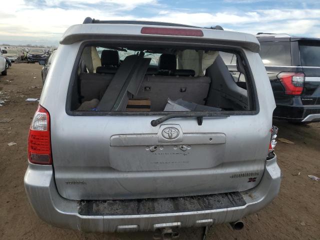 JTEBU14R08K030607 - 2008 TOYOTA 4RUNNER SR5 SILVER photo 6