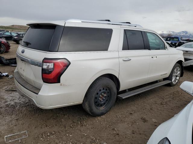 1FMJK1MT6JEA03462 - 2018 FORD EXPEDITION MAX PLATINUM WHITE photo 3