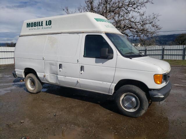 1FTSE34L06HB22366 - 2006 FORD ECONOLINE E350 SUPER DUTY VAN WHITE photo 4