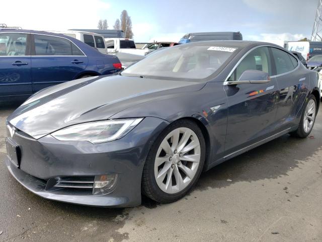5YJSA1E2XGF142485 - 2016 TESLA MODEL S ნაცრისფერი ფოტო 1