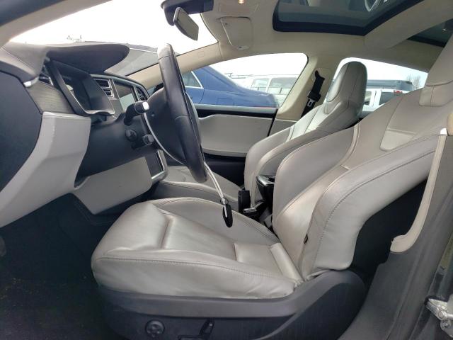 5YJSA1E2XGF142485 - 2016 TESLA MODEL S ნაცრისფერი ფოტო 7