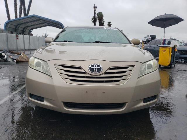 4T1BE46K27U663563 - 2007 TOYOTA CAMRY CE TAN photo 5