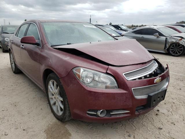 1G1ZE5EU2BF132106 - 2011 CHEVROLET MALIBU LTZ MAROON photo 1