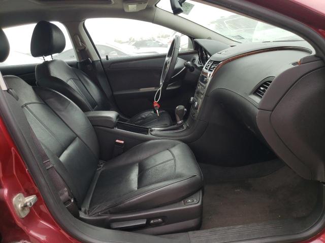 1G1ZE5EU2BF132106 - 2011 CHEVROLET MALIBU LTZ მუქწითელი ფოტო 5