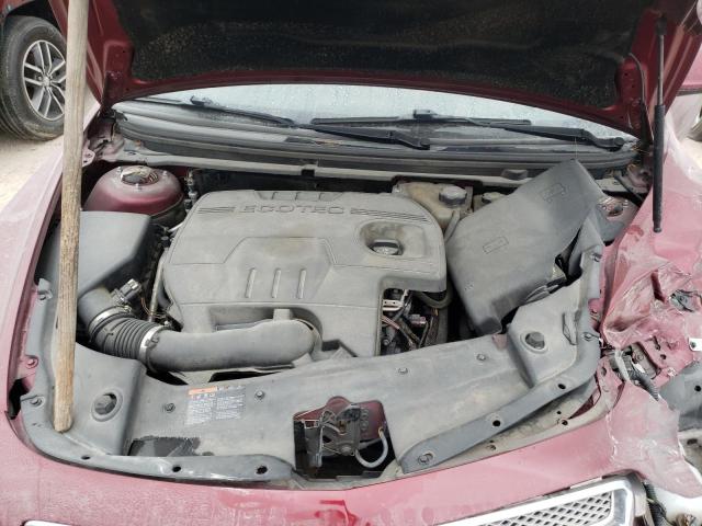 1G1ZE5EU2BF132106 - 2011 CHEVROLET MALIBU LTZ მუქწითელი ფოტო 7