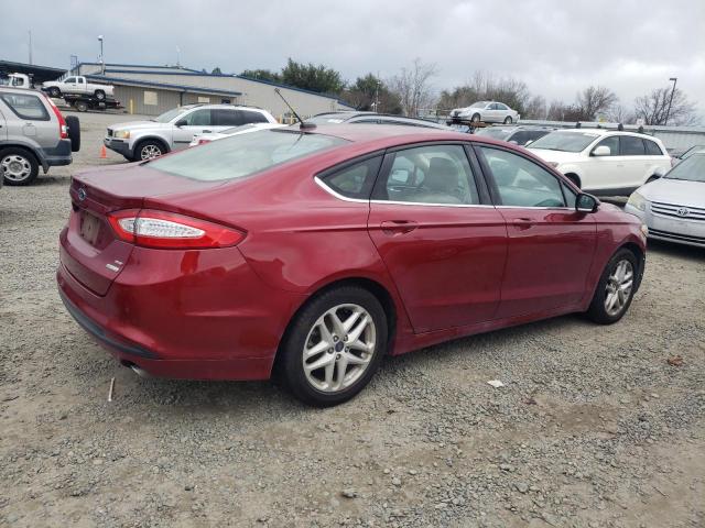 3FA6P0HD6GR329766 - 2016 FORD FUSION SE BURGUNDY photo 3