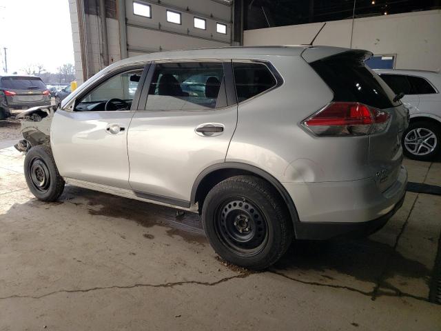 KNMAT2MT7GP596334 - 2016 NISSAN ROGUE S SILVER photo 2