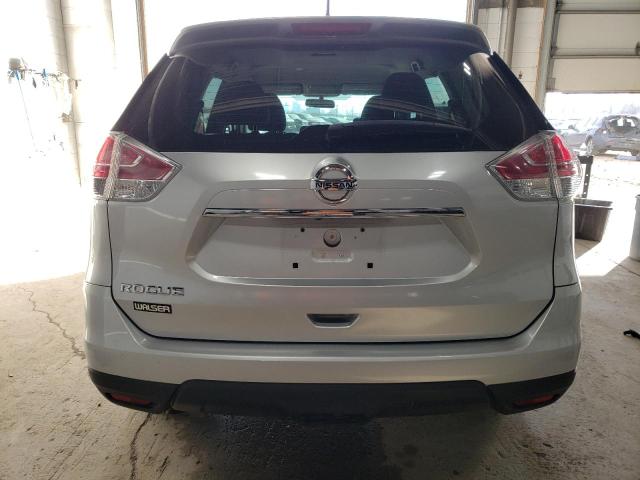 KNMAT2MT7GP596334 - 2016 NISSAN ROGUE S SILVER photo 6