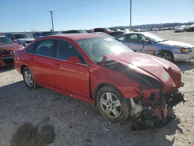 2G1WB57K991223592 - 2009 CHEVROLET IMPALA LS RED photo 4