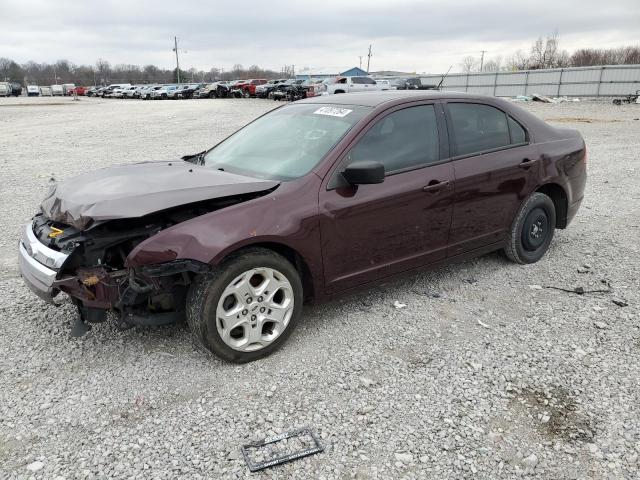 3FAHP0GA7CR410849 - 2012 FORD FUSION S BURGUNDY photo 1