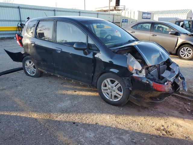 JHMGD37668S057249 - 2008 HONDA FIT SPORT BLACK photo 4