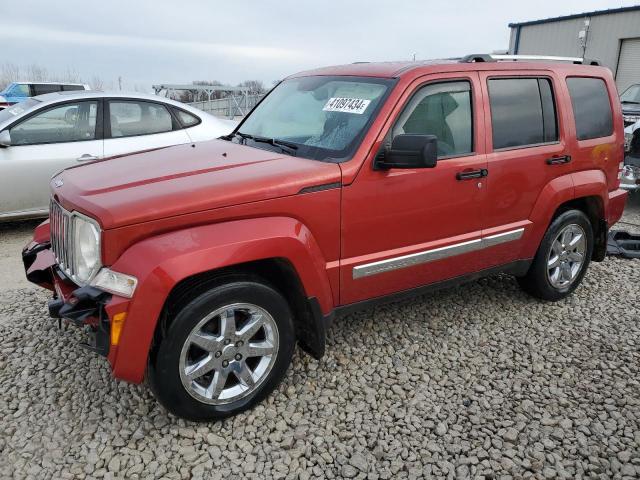 1J8GN58K19W526028 - 2009 JEEP LIBERTY LIMITED RED photo 1