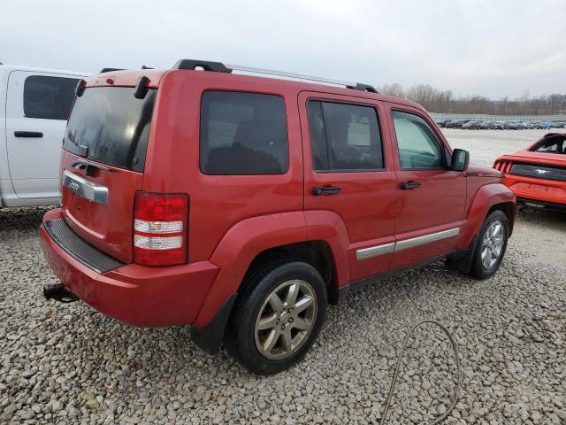1J8GN58K19W526028 - 2009 JEEP LIBERTY LIMITED RED photo 3
