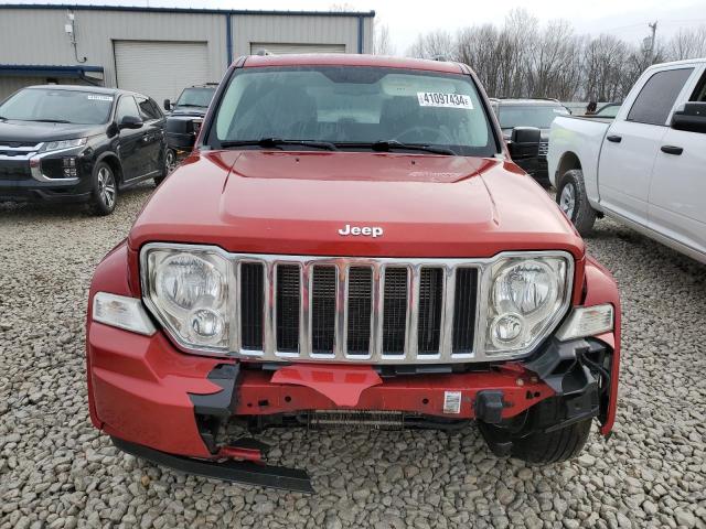 1J8GN58K19W526028 - 2009 JEEP LIBERTY LIMITED RED photo 5