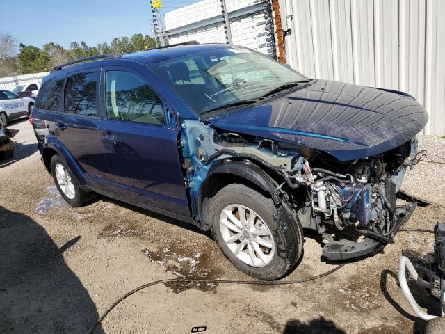 3C4PDDBG9FT622578 - 2015 DODGE JOURNEY SXT BLUE photo 4