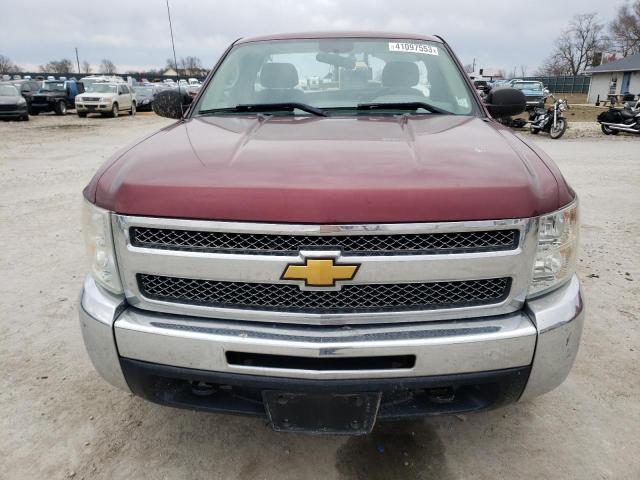 1GCNKPEXXDZ324511 - 2013 CHEVROLET SILVER1500 K1500 BURGUNDY photo 5