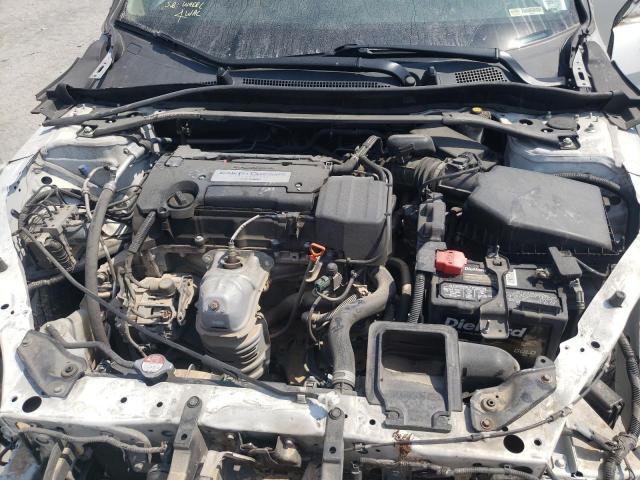 1HGCR2F72GA033879 - 2016 HONDA ACCORD EX WHITE photo 7