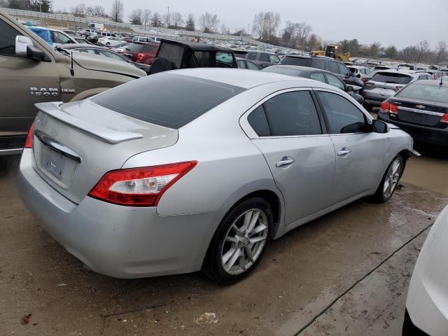 1N4AA51E99C853877 - 2009 NISSAN MAXIMA S SILVER photo 3