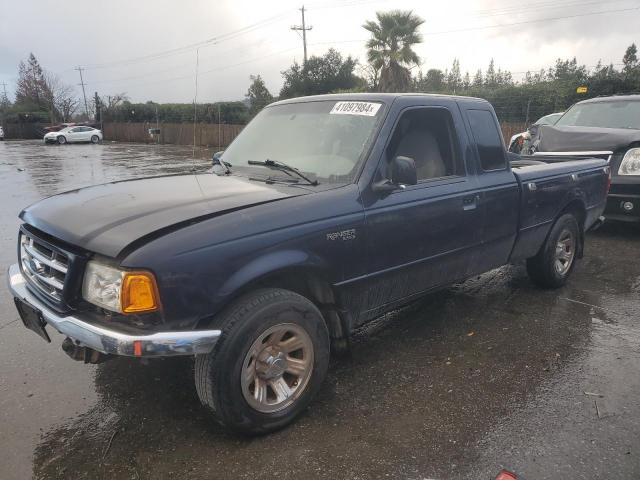 1FTYR14UX1PA96059 - 2001 FORD RANGER SUPER CAB BLUE photo 1