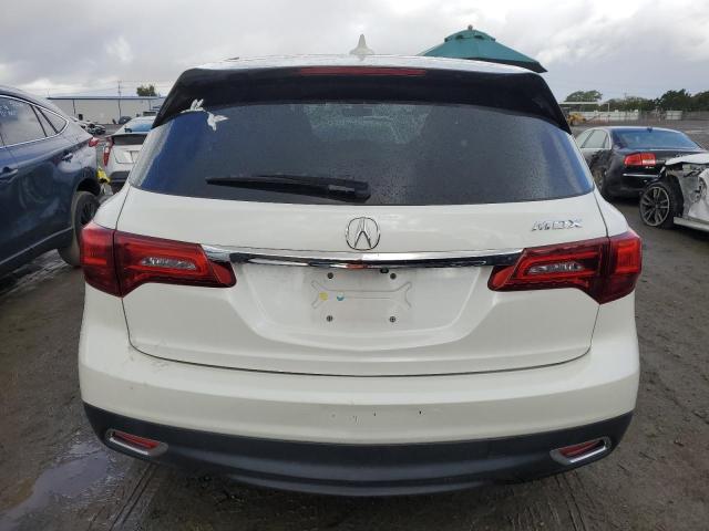 5FRYD3H44GB007009 - 2016 ACURA MDX TECHNOLOGY WHITE photo 6