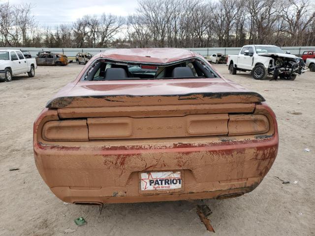 2C3CDZGG5PH638358 - 2023 DODGE CHALLENGER SXT ORANGE photo 6