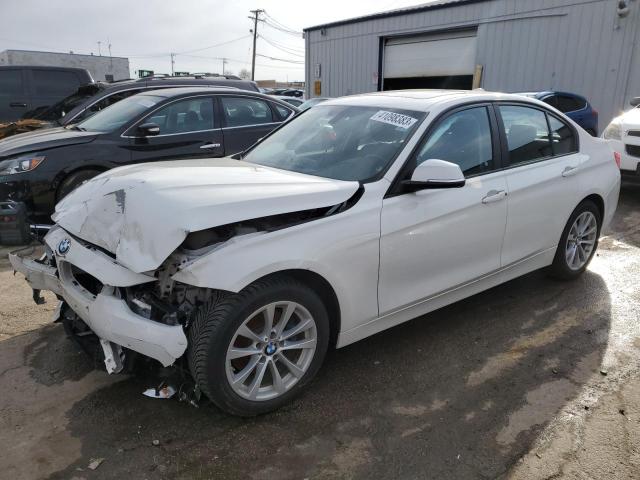 WBA8A3C54HK691734 - 2017 BMW 320 XI WHITE photo 1