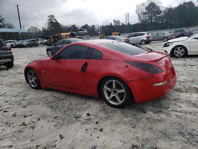 JN1AZ34E63T019403 - 2003 NISSAN 350Z COUPE RED photo 2