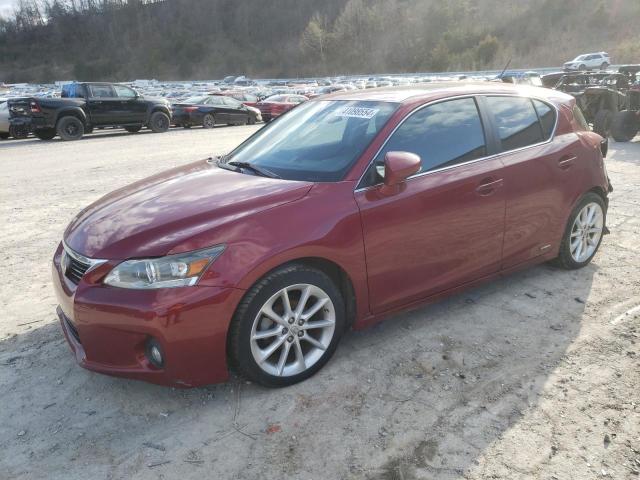 JTHKD5BH3C2114949 - 2012 LEXUS CT 200 RED photo 1