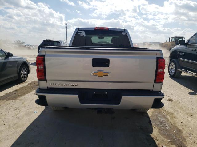 1GCVKPECXJZ378416 - 2018 CHEVROLET SILVERADO K1500 CUSTOM SILVER photo 6