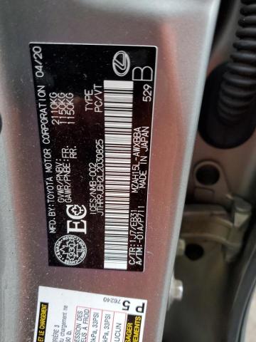 JTHR9JBH2L2030825 - 2020 LEXUS UX 250H SILVER photo 14