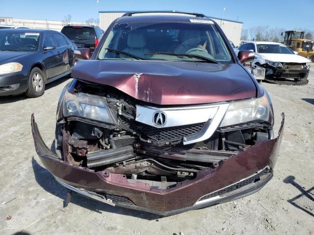 2HNYD2H4XBH517048 - 2011 ACURA MDX TECHNOLOGY BURGUNDY photo 5