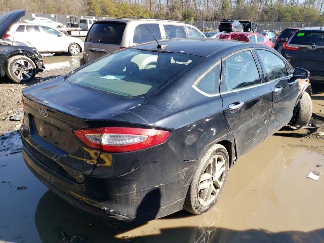 3FA6P0H70GR235747 - 2016 FORD FUSION SE BLACK photo 3