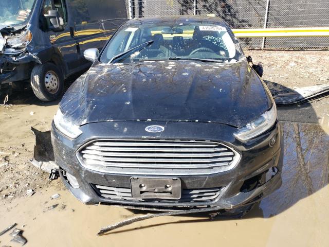 3FA6P0H70GR235747 - 2016 FORD FUSION SE BLACK photo 5