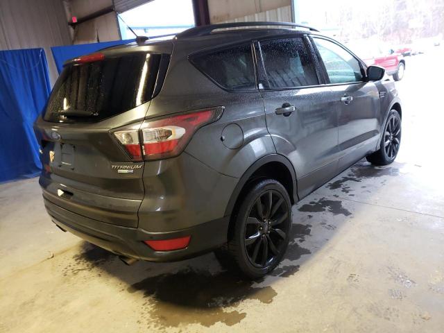 1FMCU9J98HUA10438 - 2017 FORD ESCAPE TITANIUM GRAY photo 3