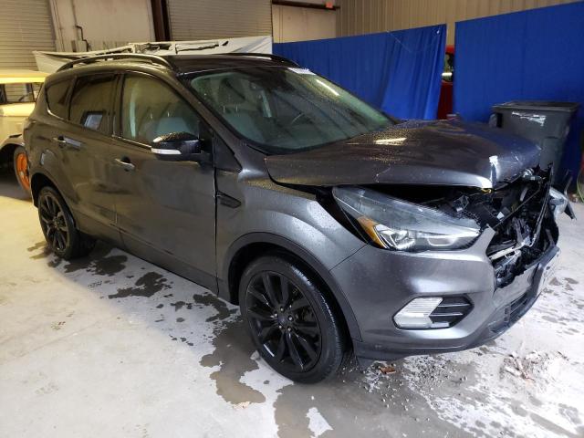 1FMCU9J98HUA10438 - 2017 FORD ESCAPE TITANIUM GRAY photo 4