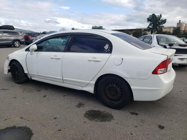 19XFA4F50AE000056 - 2010 HONDA CIVIC GX WHITE photo 2