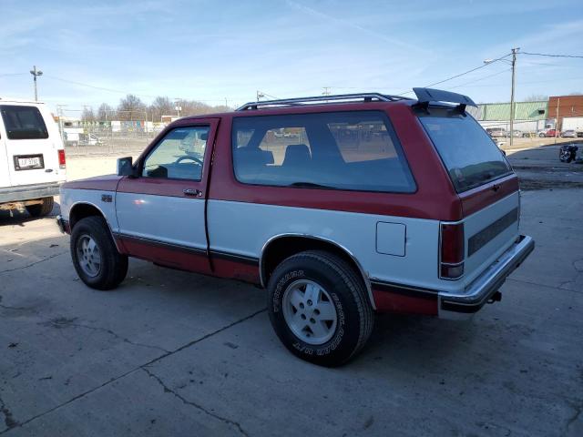 1GNCT18Z3J8161126 - 1988 CHEVROLET BLAZER S10 TWO TONE photo 2