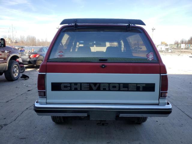 1GNCT18Z3J8161126 - 1988 CHEVROLET BLAZER S10 TWO TONE photo 6