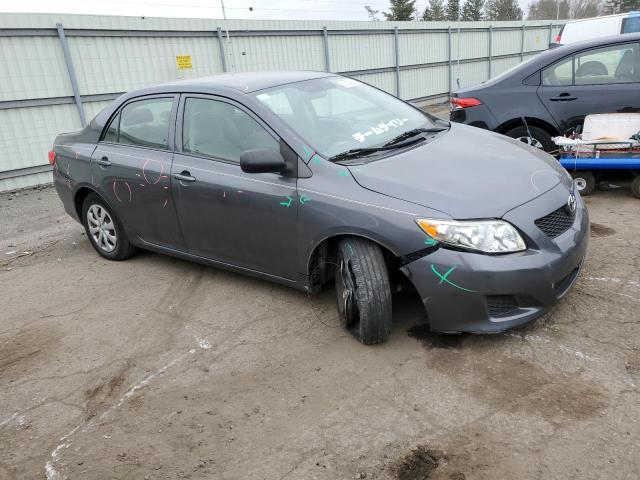 JTDBU4EE3A9114032 - 2010 TOYOTA COROLLA BASE GRAY photo 4