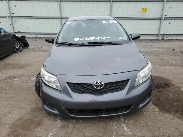 JTDBU4EE3A9114032 - 2010 TOYOTA COROLLA BASE GRAY photo 5